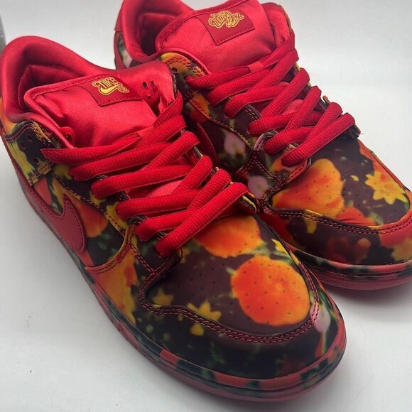 Nike SB x‎ The Wizard of Oz Dunk Low Poppy Field FZ1291 600 Limited Men 10.5 NWB - Picture 1 of 14